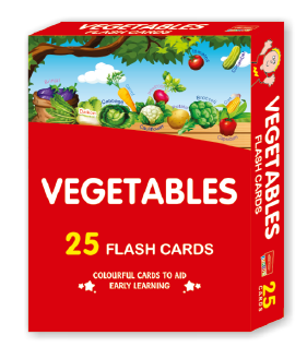 FLASH CARD VEGETABLES 1014