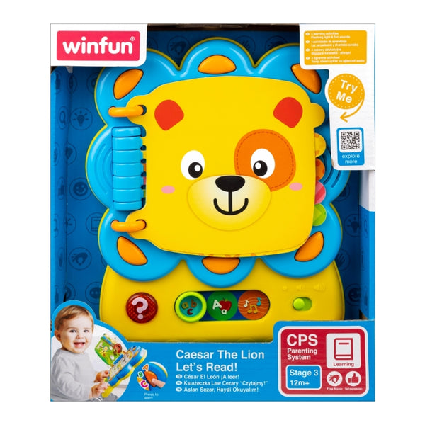 WINFUN LEARNING BOOK CEASER THE LION 9209