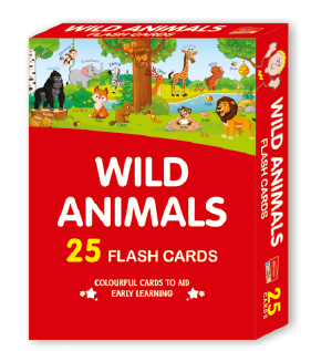 FLASH CARD WILD ANIMALS 1016