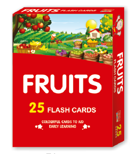 FLASH CARD FRUITS 1015
