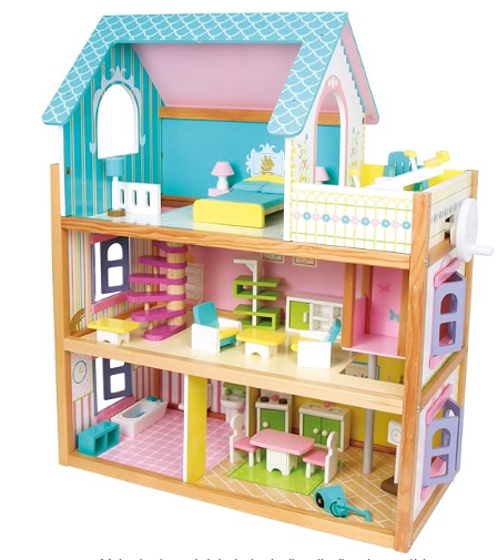 WOODEN DOLL HOUSE HT113