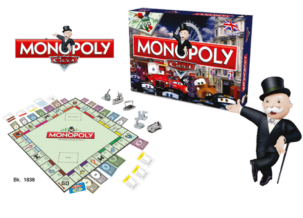 MONOPOLY CARS GAME 1838