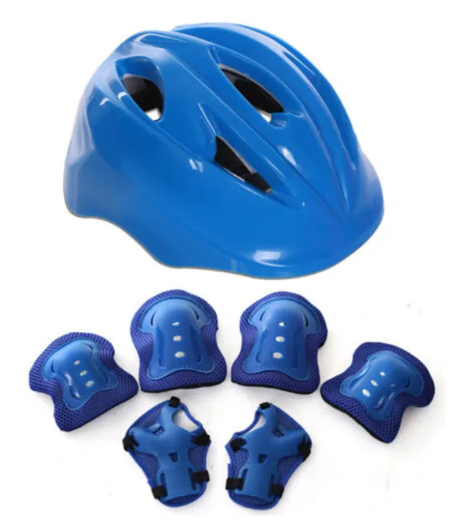 SAFETY HELMET WITH KNEE & ELBOW PROTECTOR SET HT108