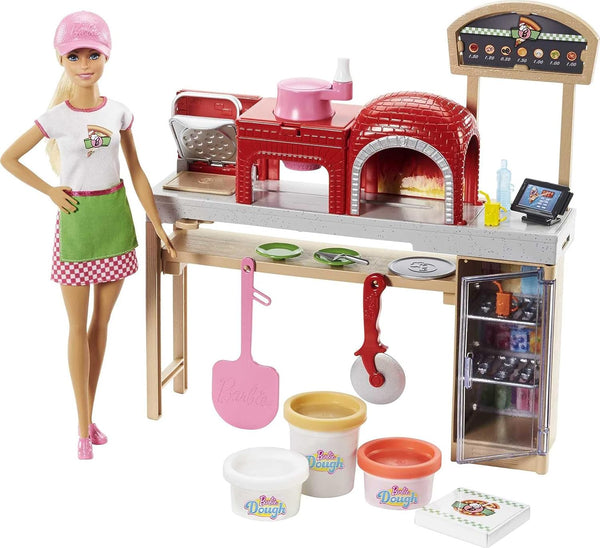 BARBIE DOLL PIZZA CHEF FHR09