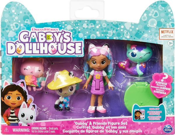 GABBY'S DOLLHOUSE 3 TOY FIGURE WITH SURPRISE