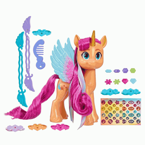 MY LITTLE PONY SUNNY STARSCOUT RIBBON HAIRSTYLES F3873