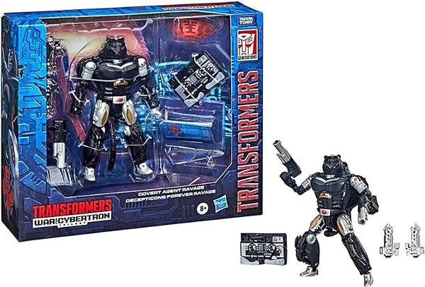 CYBERTRON EXCLUSIVE DELUXE COVERT AGENT RAVAGE