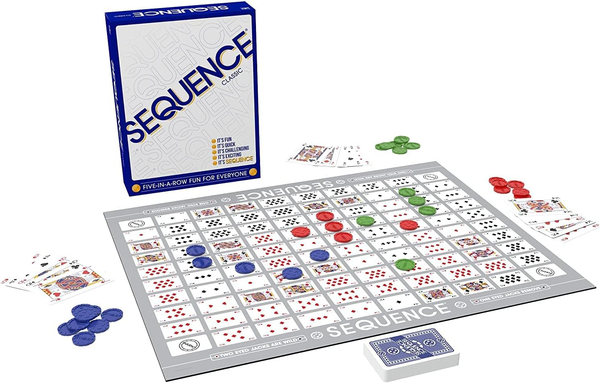 SEQUENCE BOARD GAME 3227