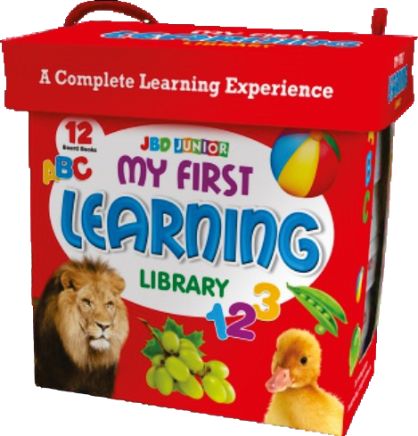 MY FIRST LEARNING LIBRARY RED BOOK 1146 (12in1)