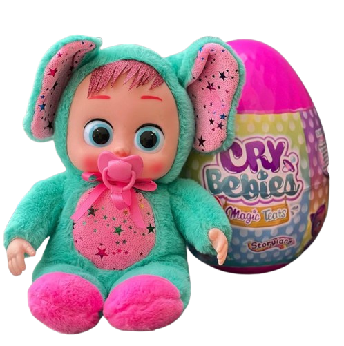 CRY BABY EGG SURPRISE W/MUSIC AND SENSOR HT142